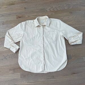 Banana Republic Denim khaki shirt Size L